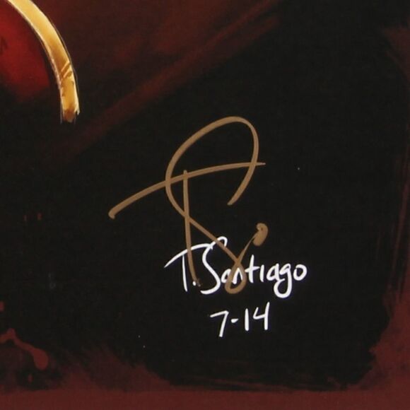 Tony Santiago"The Flash" 13 x 19 Signed Lithograph - Picture 2 of 3